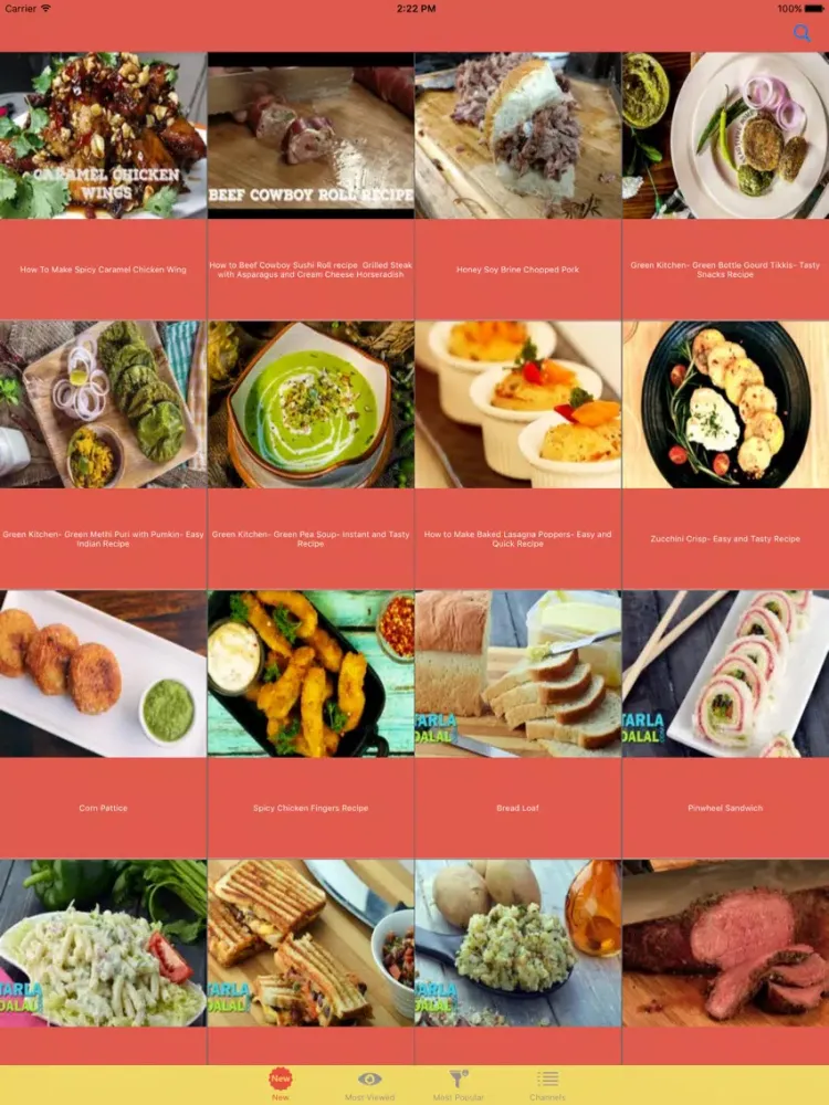 Скриншоты TvFood - Recipes, Cooking iPad 