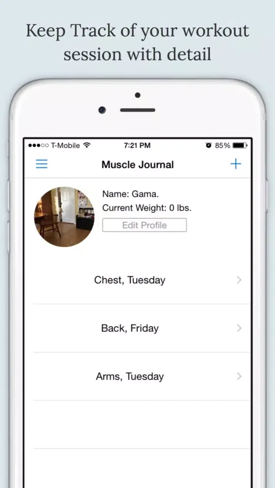 تصاویر Muscle Journal - workout tracker and weightlifting log