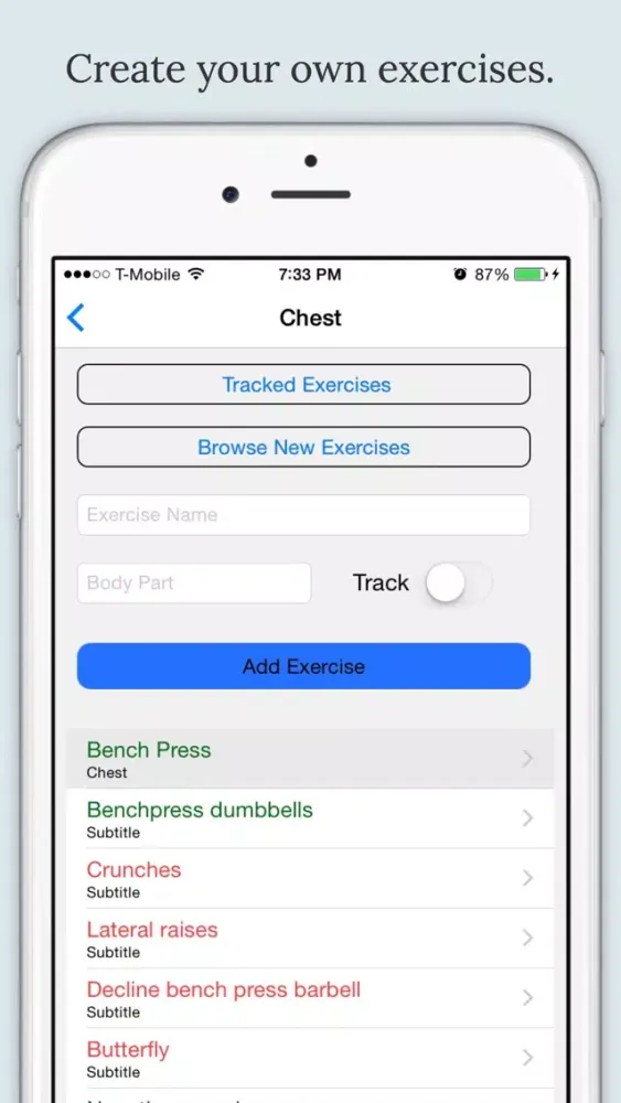 تصاویر Muscle Journal - workout tracker and weightlifting log