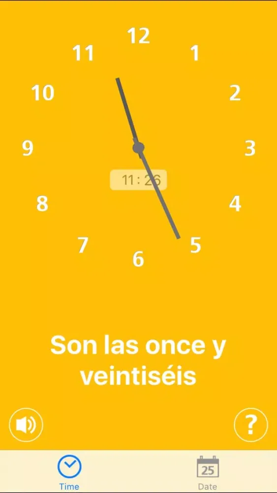 Telling Time in Spanish应用截图
