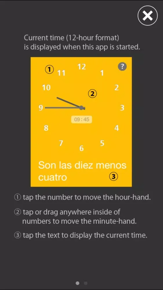 Telling Time in Spanish应用截图