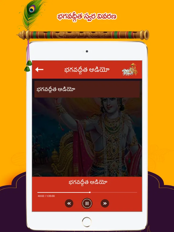 Bhagavad Gita ! iPad  Screenshots