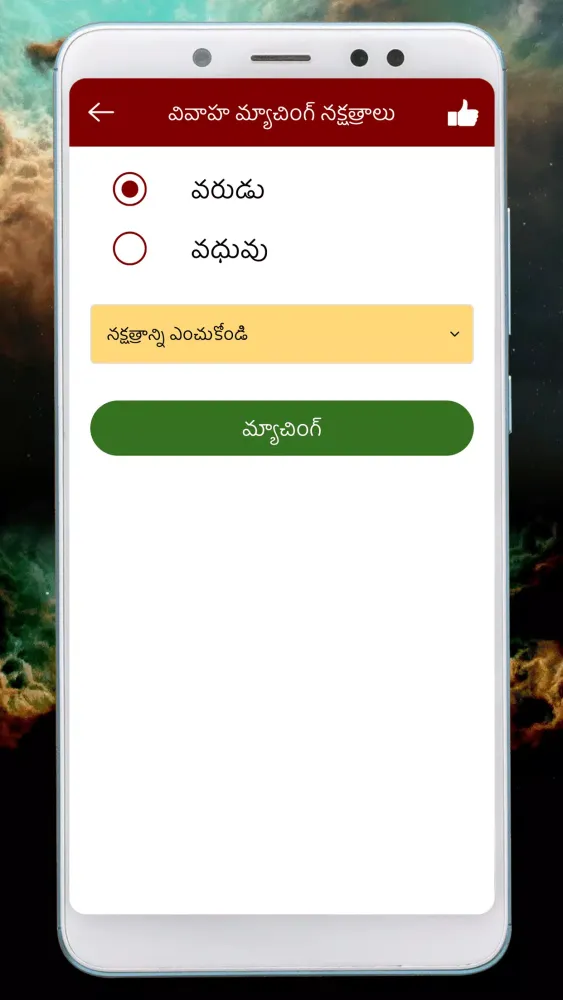 Capturas de pantalla de Telugu Calendar Panchangam App