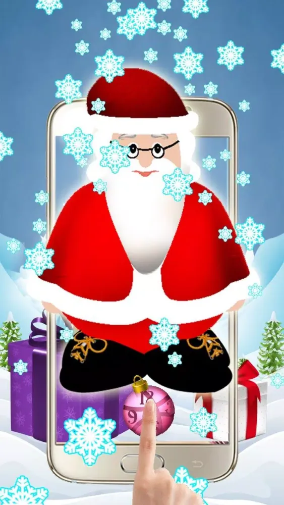 Capturas de pantalla de Merry Christmas Santa 3D Theme