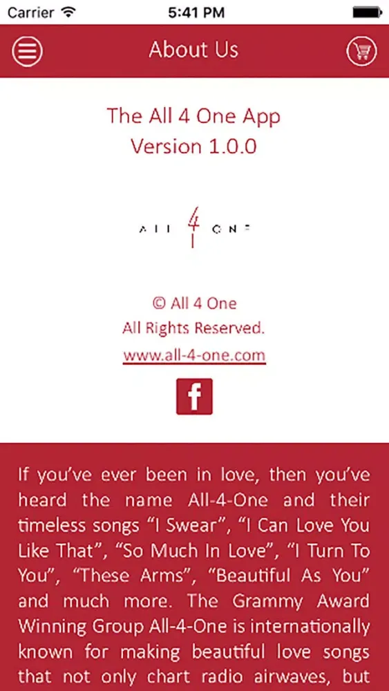 The All 4 One App應用截圖