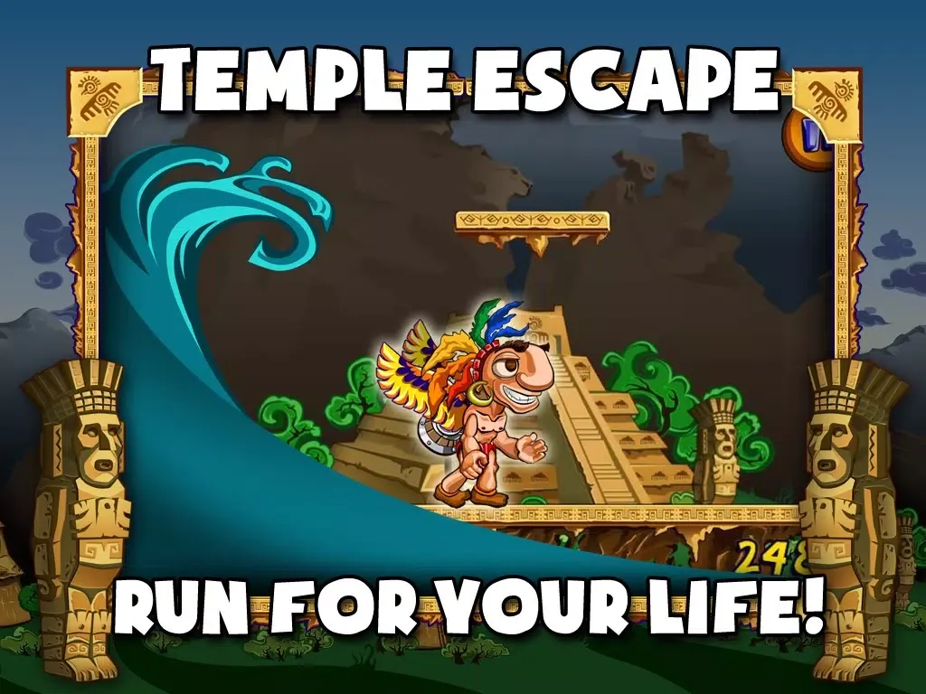 Zrzuty ekranu Temple Escape - Endless Running Game iPad 