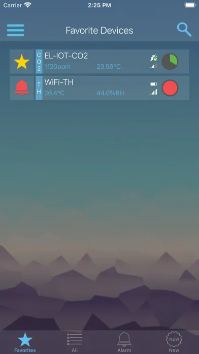 Screenshot di Tempro EasyLog
