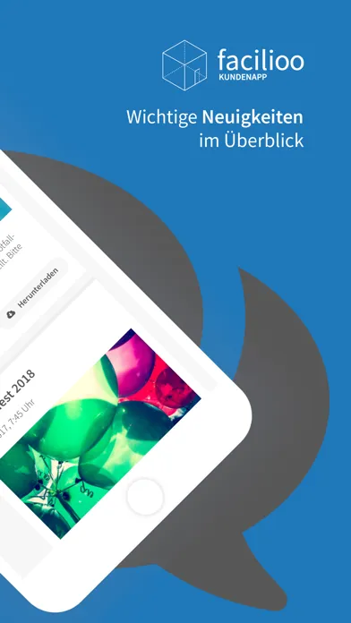 facilioo Kundenapp Ekran Görüntüleri