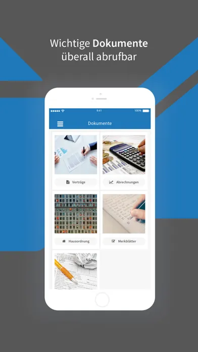 facilioo Kundenapp Ekran Görüntüleri
