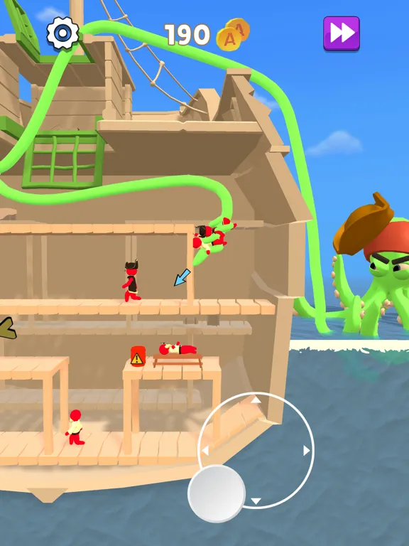 Capturas de tela do Kraken: Tentacle Monster iPad 