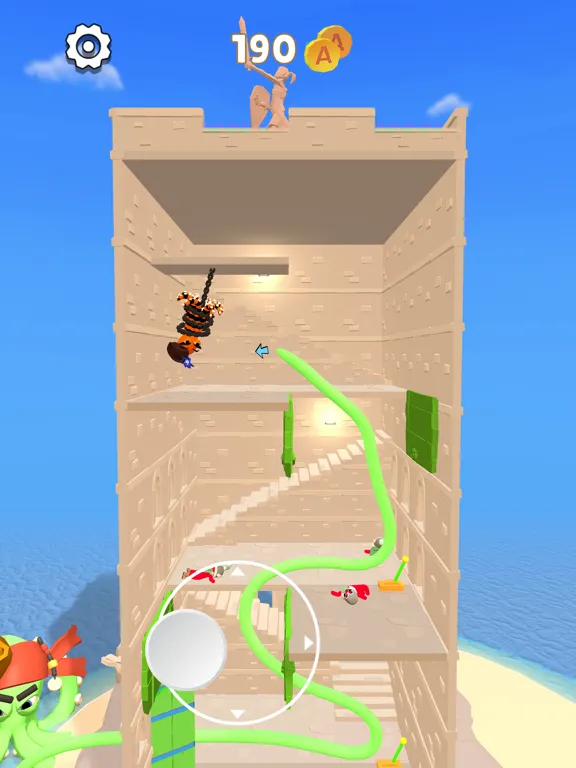 Capturas de tela do Kraken: Tentacle Monster iPad 