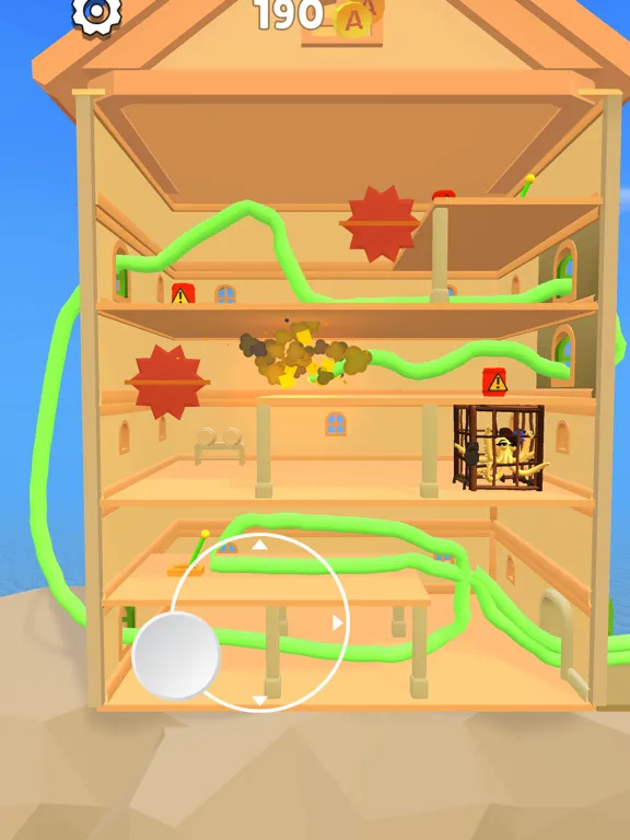 Capturas de tela do Kraken: Tentacle Monster iPad 