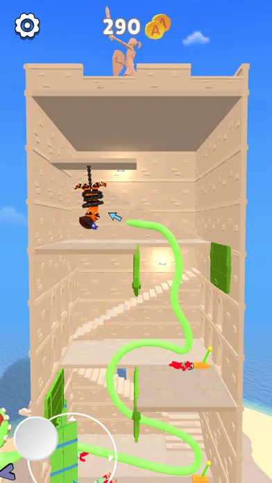 Capturas de tela do Kraken: Tentacle Monster