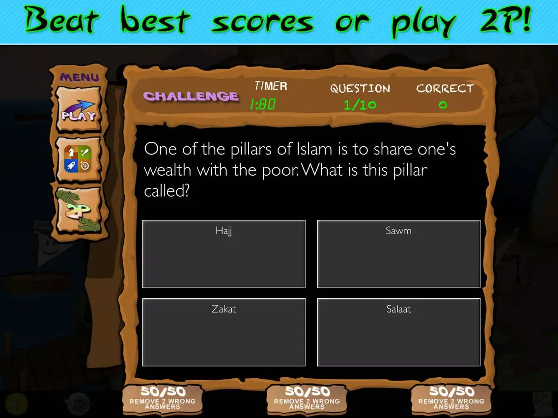Capturas de pantalla de Islamic Quiz & Games - the Number 1 App for Muslim Kids iPad 