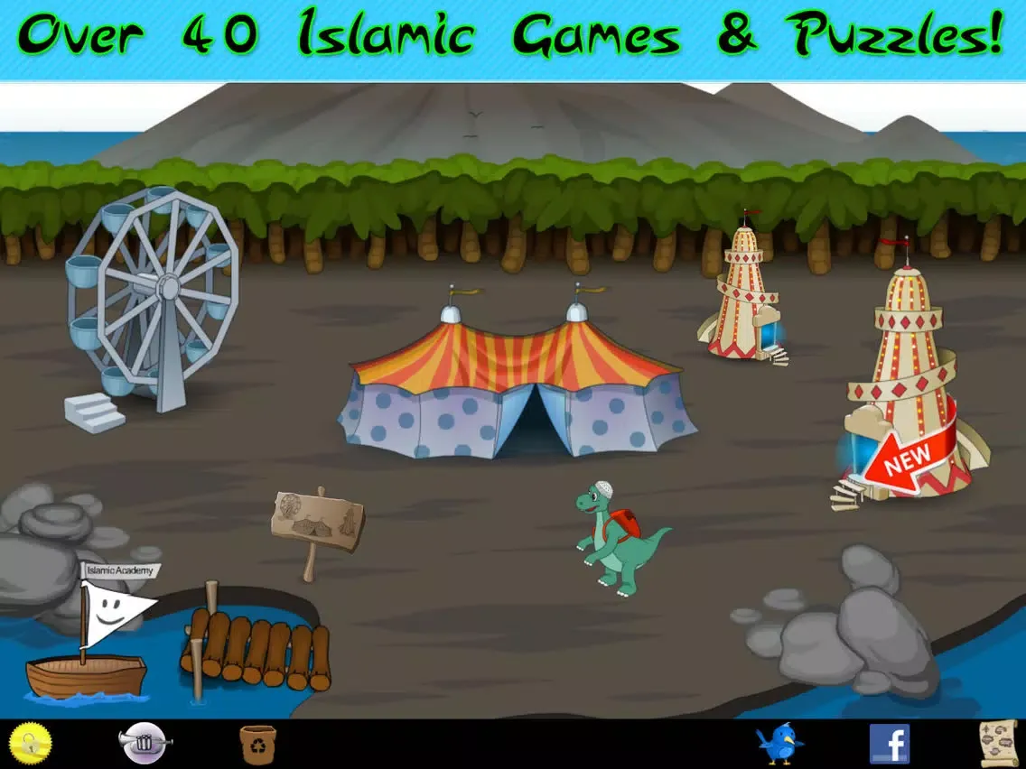 Capturas de pantalla de Islamic Quiz & Games - the Number 1 App for Muslim Kids iPad 