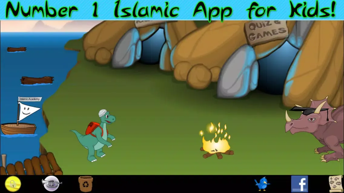 Capturas de pantalla de Islamic Quiz & Games - the Number 1 App for Muslim Kids