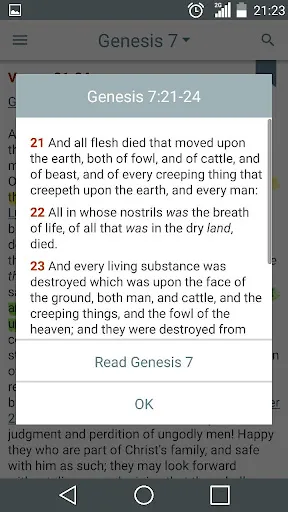 Capturas de pantalla de Bible Commentary Offline