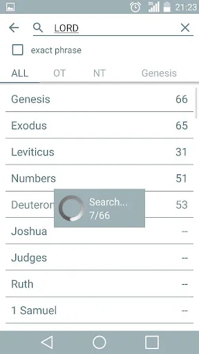 Capturas de pantalla de Bible Commentary Offline
