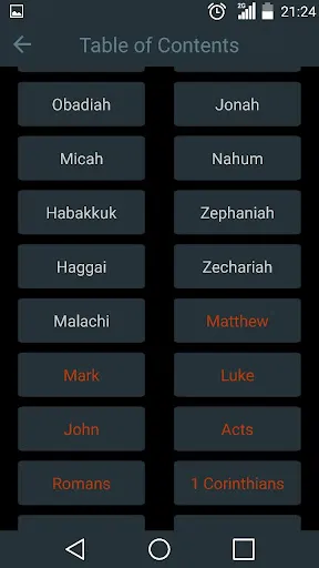 Capturas de pantalla de Bible Commentary Offline