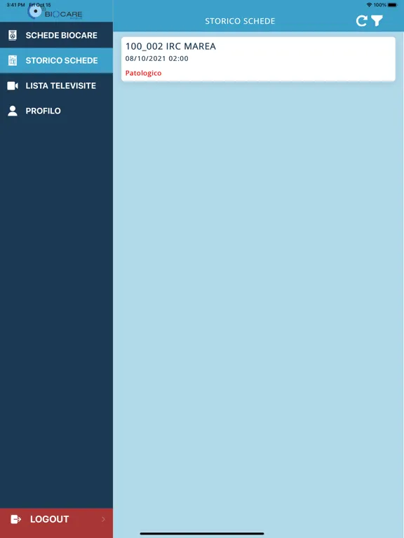 eViSuS BioCare iPad  Screenshots