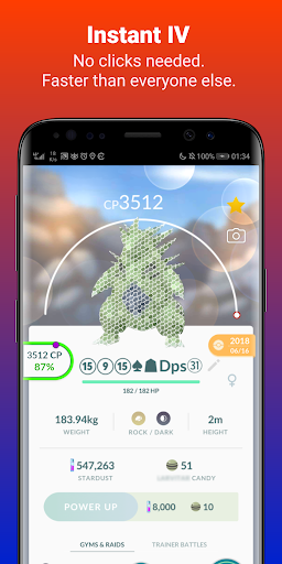 Calcy IV - Fast IV & PvP Ranks Screenshots
