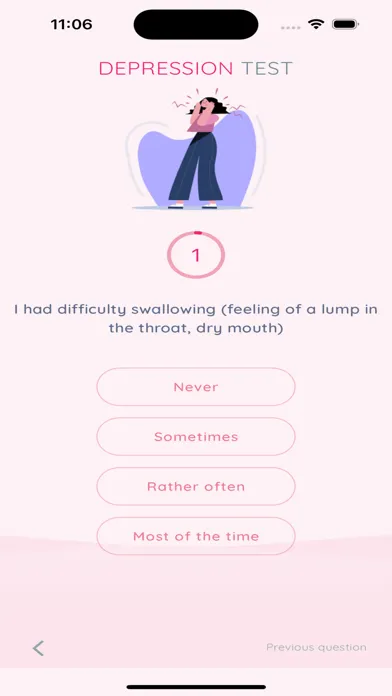 Depression Test - Quick Test سکرین شاٹس