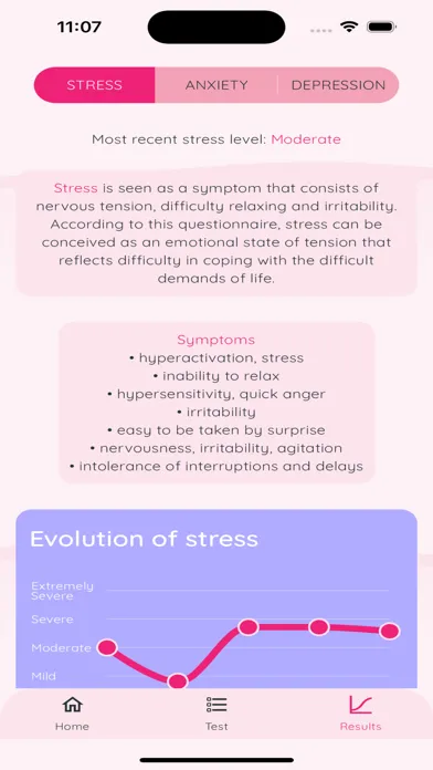 Depression Test - Quick Test سکرین شاٹس