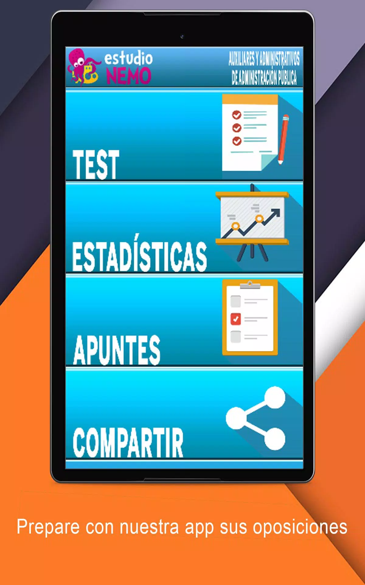Auxiliar Administrativo Estado Screenshots