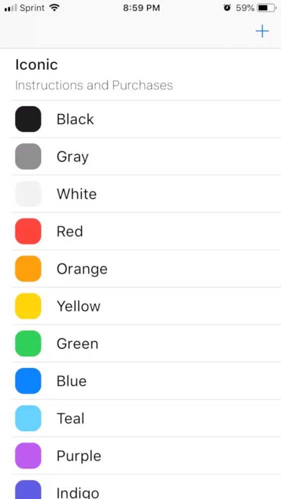 ภาพหน้าจอของ Iconic - add icons & wallpaper