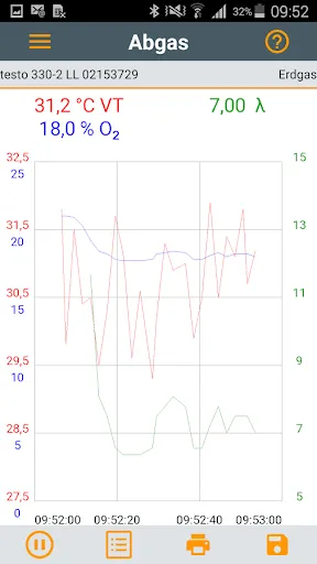 testo Combustion Screenshots