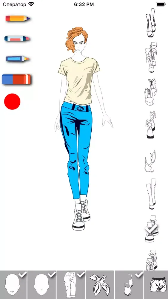 Capturas de tela do Fashion Design Dress up Sketch