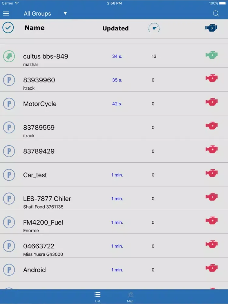 TAVL Mobile App iPad  Screenshots