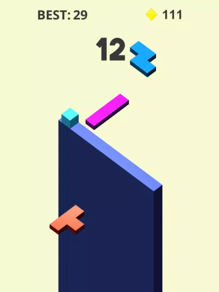 Ảnh chụp màn hình của Tetromino Rush iPad 