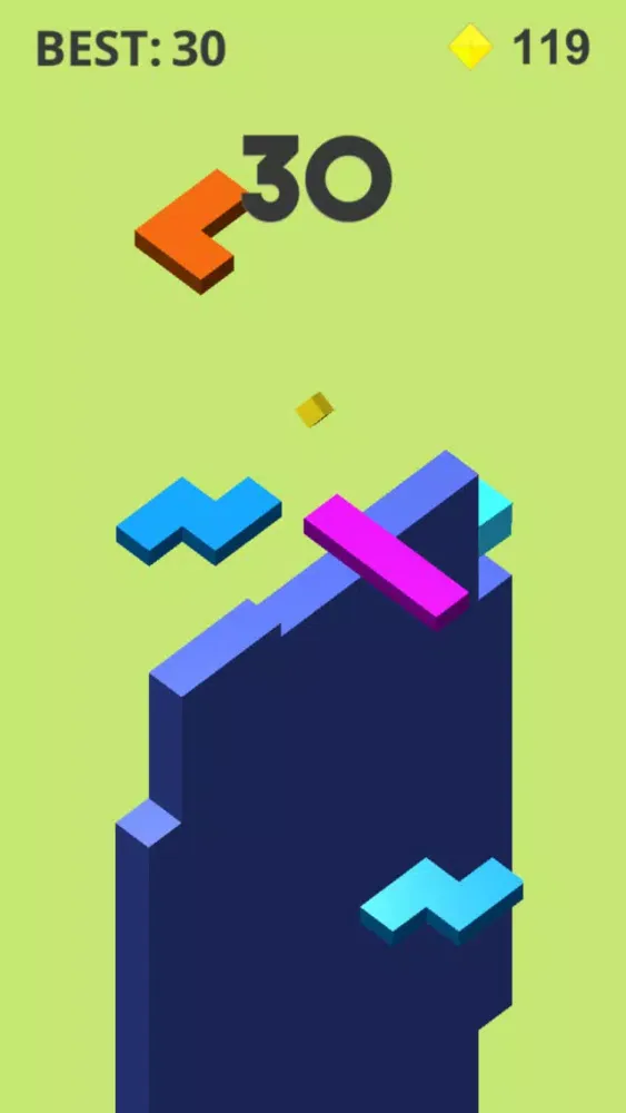 Ảnh chụp màn hình của Tetromino Rush