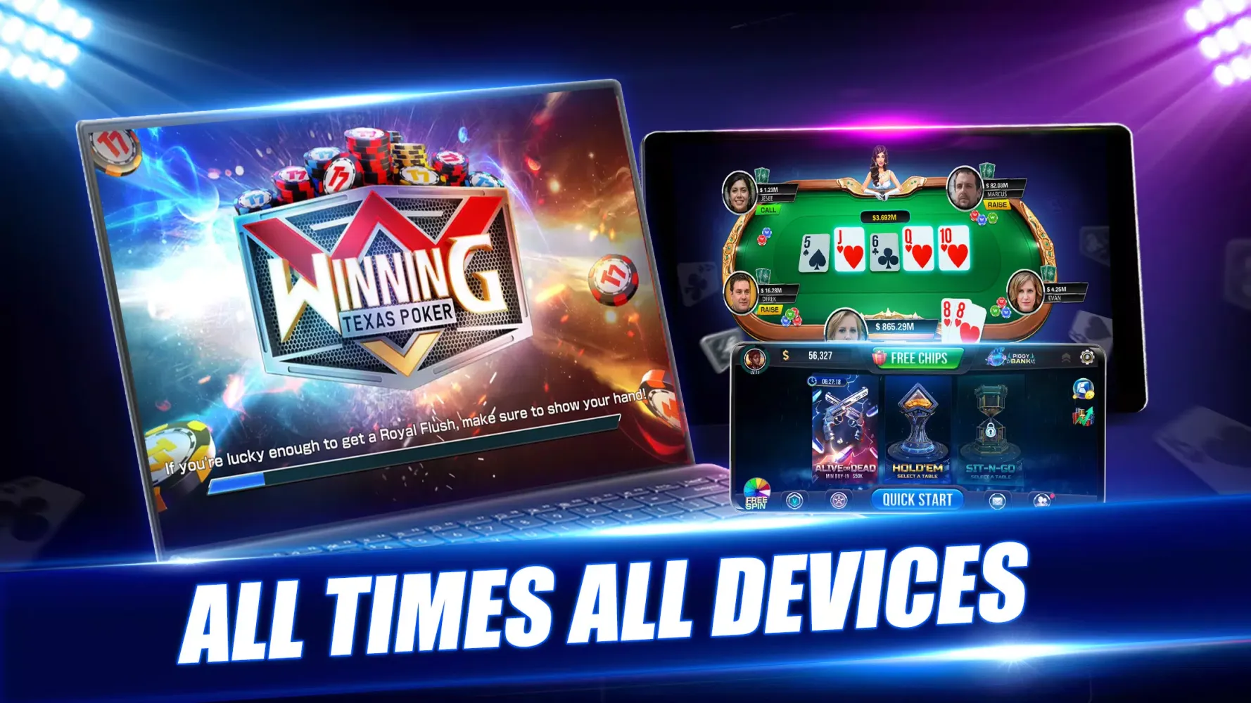 Winning Poker™ - Texas Holdem Ekran Görüntüleri