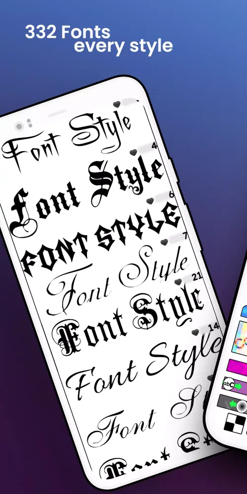 Screenshot di Fonts - Logo Maker