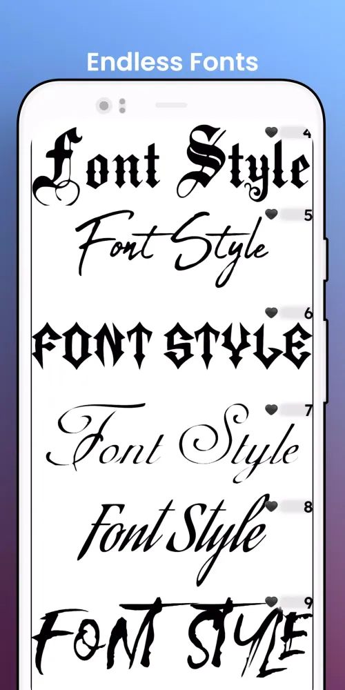 Screenshot di Fonts - Logo Maker