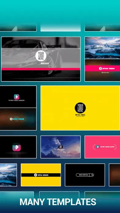 Tangkapan layar Intro Video Maker