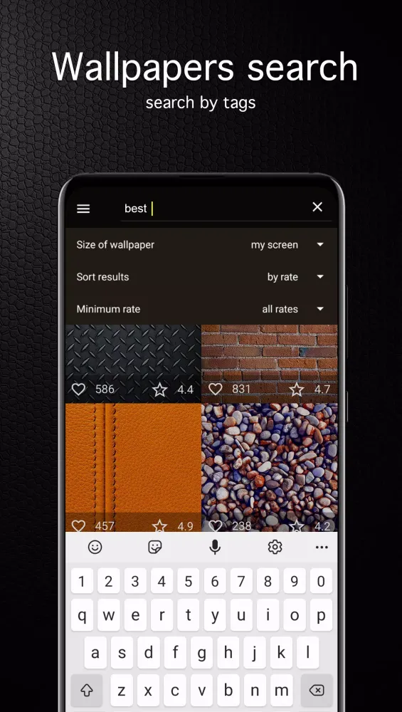 Capturas de pantalla de Texture Wallpapers 4K