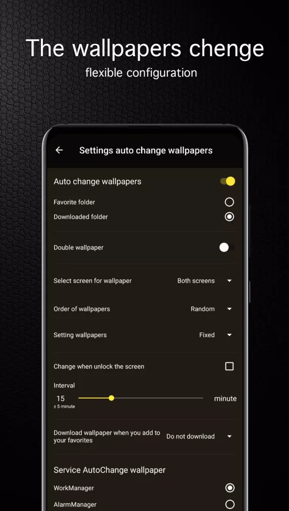 Capturas de pantalla de Texture Wallpapers 4K