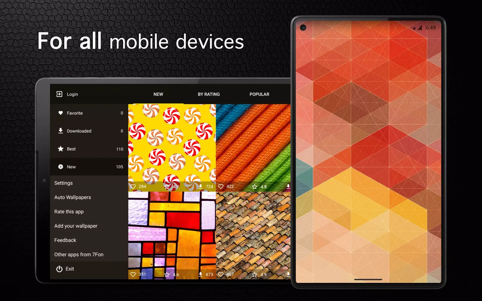 Capturas de pantalla de Texture Wallpapers 4K