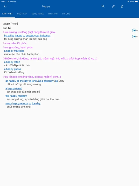 Dich tieng Anh - Dich hinh anh iPad 应用截图