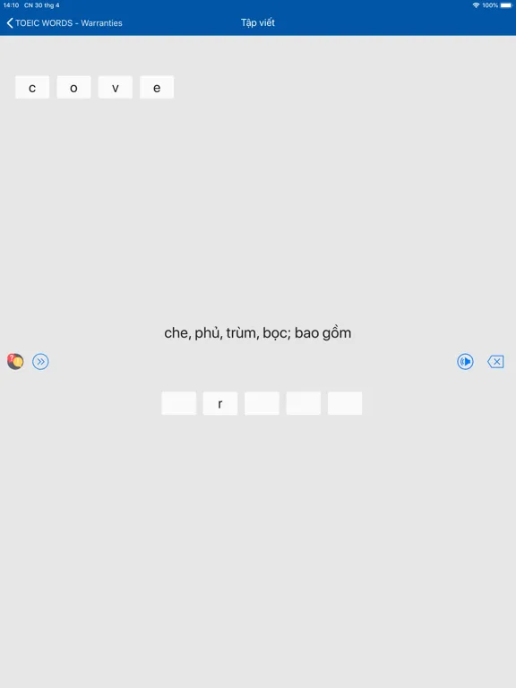 Dich tieng Anh - Dich hinh anh iPad 应用截图