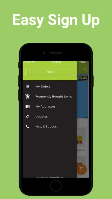 ภาพหน้าจอของ 24SEVEN App