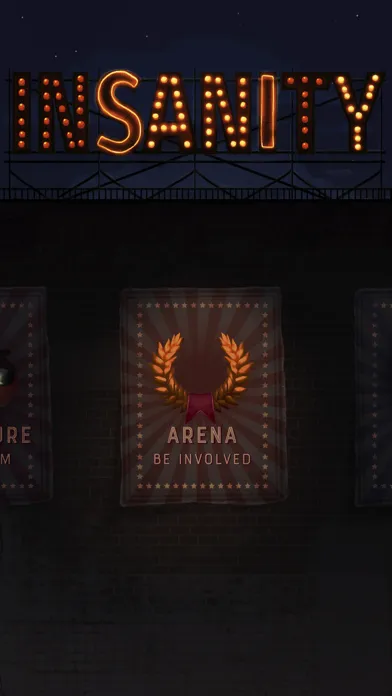 Capturas de tela do Insanity!