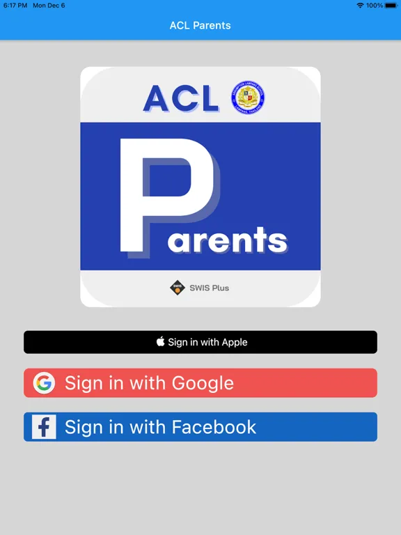 ACL Parents iPad  স্ক্রিনশট