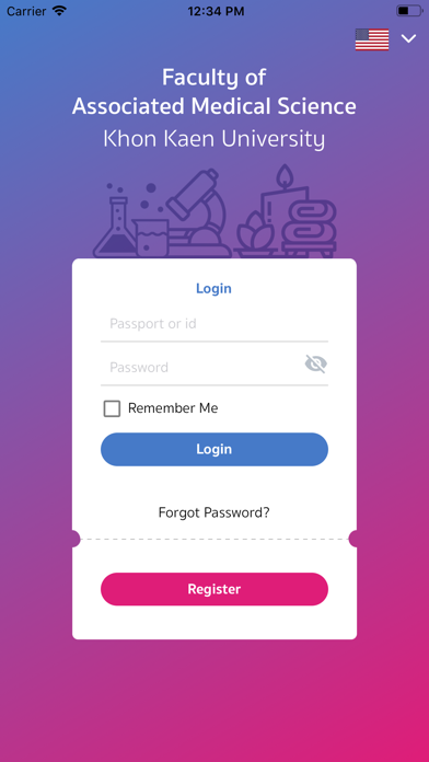 AMS App Screenshots
