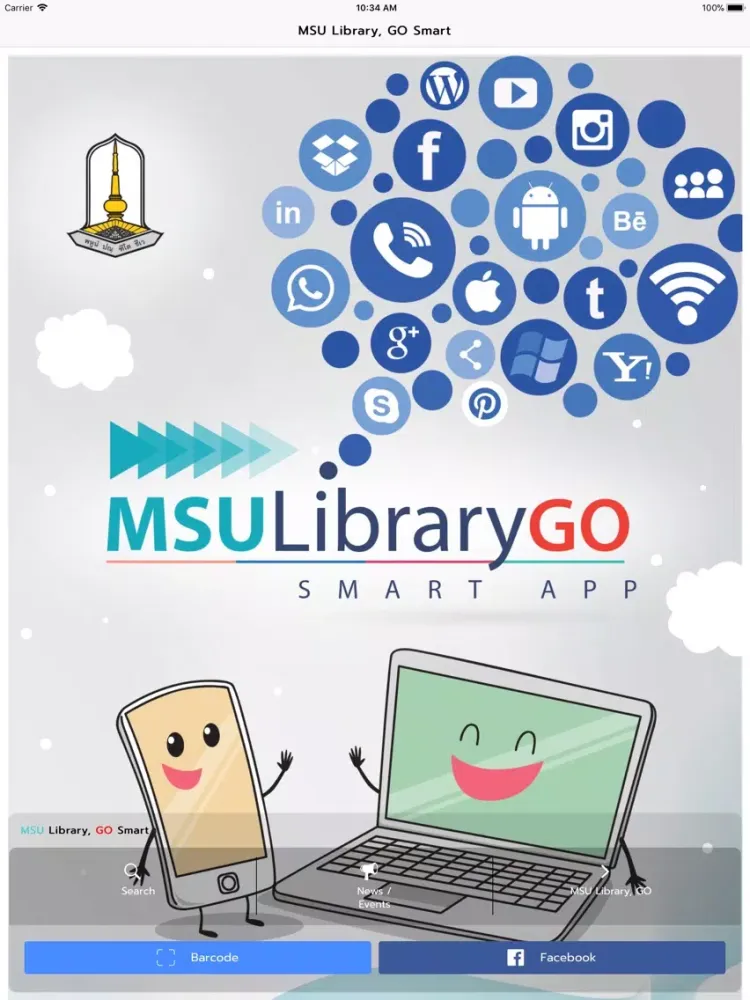 MSU Library GO Smart iPad  Ekran Görüntüleri