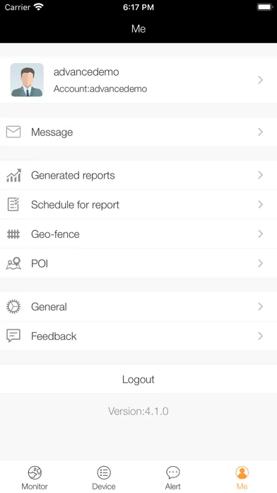 Advance Tracking স্ক্রিনশট