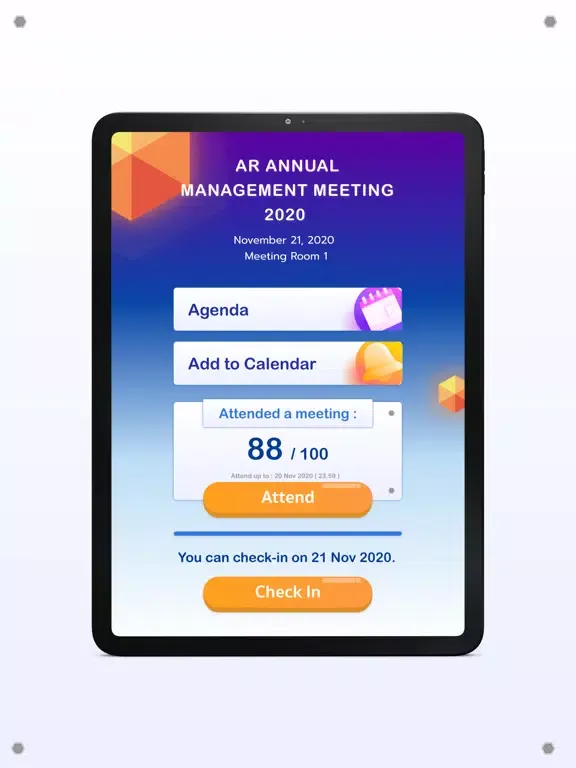 A Meeting iPad  سکرین شاٹس